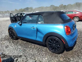 2017 MINI Convertible Cooper S with VIN WMWWG9C39H3A92896, listed as a Copart auction lot 74094704 with 43,247 mi miles and Salvage Title. Bid and sale history available at carsss.com. Image 2.