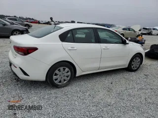 2021 Kia Rio LX with VIN 3KPA24AD3ME392203, listed as a Copart auction lot 43465235 with 33,959 mi miles and Salvage Title. Bid and sale history available at carsss.com. Image 3.