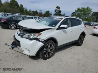 2015 Toyota RAV4 Limited with VIN JTMDFREV1FD167588, listed as a Copart auction lot 52749895 with 60,141 mi miles and Salvage Title. Bid and sale history available at carsss.com. Image 1.