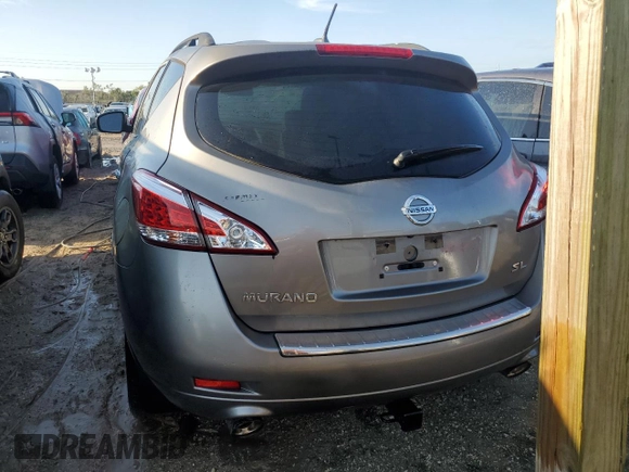 2012 Nissan Murano S with VIN JN8AZ1MU2CW120630, listed as a Copart auction lot 74250174 with 0 mi miles and Salvage Title. Bid and sale history available at carsss.com. Image 6.