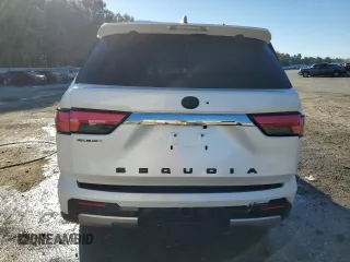 2024 Toyota Sequoia SR5 with VIN 7SVAAAAA5RX003159, listed as a Copart auction lot 80893094 with 17,581 mi miles and Salvage Title. Bid and sale history available at carsss.com. Image 6.