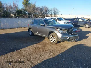 2016 Infiniti QX50 with VIN JN1BJ0RP0GM233341, listed as a IAAI auction lot 41209436 with 93,464 mi miles. Bid and sale history available at carsss.com. Image 1.