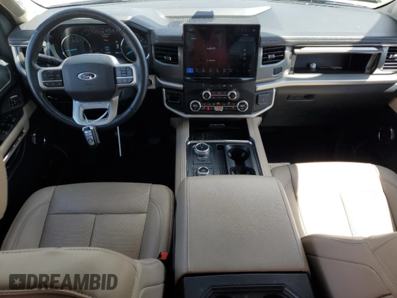 2023 Ford Expedition Max XLT z VIN 1FMJK1J84PEA29728, wystawiony jako Copart lot #54223025 z przebiegiem 64 791 mil mil oraz Nie do naprawy • Non repairable. Historia ofert i sprzedaży dostępna na DreamBid. Obrazek 8.