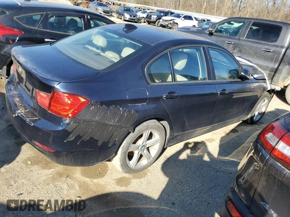 2015 BMW 3 Series 320i xDrive with VIN WBA3C3G56FNS73749, listed as a Copart auction lot 49975215 with Not provided miles and Salvage title. Bid and sale history available at DreamBid. Image 3.