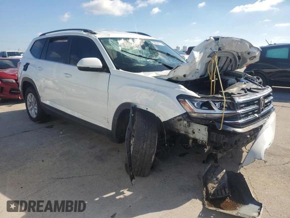 2021 Volkswagen Atlas S с VIN 1V2AP2CA4MC538199, выставлен на аукционе Copart как лот 80684614 с пробегом 40 725 миль миль и Списание • Salvage title. История ставок и продаж доступна на DreamBid. Изображение 4.