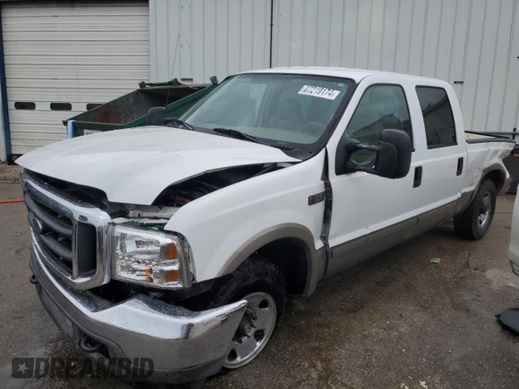 2003 Ford Super Duty F-250 XL with VIN 1FTNW20F23EA78324, listed as a Copart auction lot 87219174 with 407,669 mi miles and Salvage Title. Bid and sale history available at carsss.com. Image 1.
