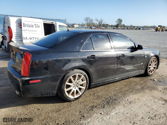2008 Cadillac STS-V with VIN 1G6DX67D180124950, listed as a Copart auction lot 80138564 with NaN miles and Non Repairable. Bid and sale history available at carsss.com. Image 3.
