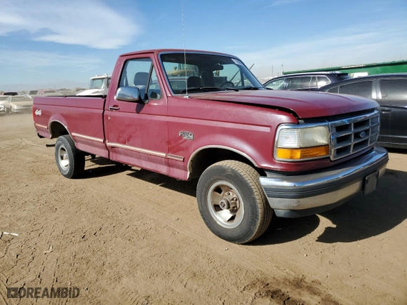 1992 Ford Pickup with VIN 1FTEF14Y9NPA78849, listed as a Copart auction lot 77688804 with NaN miles and Clean Title. Bid and sale history available at carsss.com. Image 4.