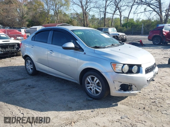 2015 Chevrolet Sonic LT with VIN 1G1JC5SH5F4175981, listed as a IAAI auction lot 41925059 with 122,223 mi miles and . Bid and sale history available at DreamBid. Image 1.