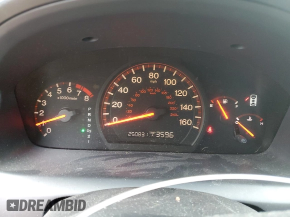 2005 Honda Accord EX z VIN 1HGCM72725A008687, wystawiony jako Copart lot #81964714 z przebiegiem 250 831 mil mil oraz Czysty tytuł • Clean title. Historia ofert i sprzedaży dostępna na DreamBid. Obrazek 9.