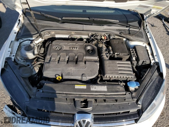 2015 Volkswagen Golf SE with VIN 3VWCA7AUXFM508225, listed as a Copart auction lot 80261624 with 144,051 mi miles and Salvage Title. Bid and sale history available at DreamBid. Image 11.