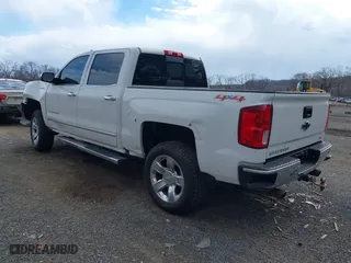 2017 Chevrolet Silverado 1500 LTZ with VIN 3GCUKSEC3HG295998, listed as a IAAI auction lot 41863695 with 160,573 mi miles. Bid and sale history available at carsss.com. Image 3.