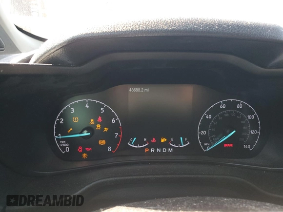 2020 Ford Transit Connect XLT с VIN NM0GS9F22L1454056, выставлен на аукционе Copart как лот 75306734 с пробегом 48 688 миль миль и На запчасти • Non repairable. История ставок и продаж доступна на DreamBid. Изображение 9.