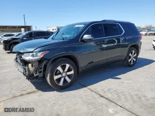 2018 Chevrolet Traverse LT Leather with VIN 1GNERHKW0JJ238056, listed as a Copart auction lot 50069405 with 145,639 mi miles and Salvage Title. Bid and sale history available at carsss.com. Image 1.