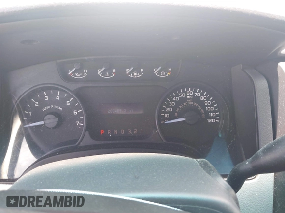 2011 Ford F-150 XL with VIN 1FTEX1CM5BKE08099, listed as a IAAI auction lot 42502519 with 209,489 mi miles and . Bid and sale history available at DreamBid. Image 7.