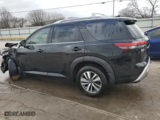 2024 Nissan Pathfinder SL with VIN 5N1DR3CA6RC251898, listed as a Copart auction lot 43704265 with 19,683 mi miles and Salvage Title. Bid and sale history available at carsss.com. Image 2.