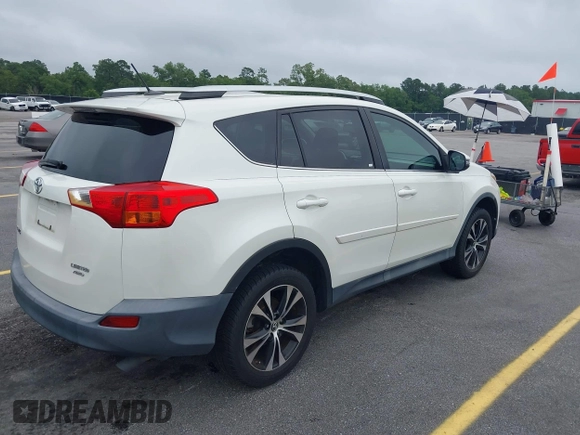 2015 Toyota RAV4 Limited z VIN 2T3DFREV2FW356821, wystawiony jako IAAI lot #42463177 z przebiegiem 105 255 mil mil oraz . Historia ofert i sprzedaży dostępna na DreamBid. Obrazek 4.