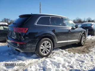 2019 Audi Q7 Premium with VIN WA1AAAF7XKD008723, listed as a Copart auction lot 41362765 with 87,175 mi miles and Salvage title. Bid and sale history available at DreamBid. Image 3.