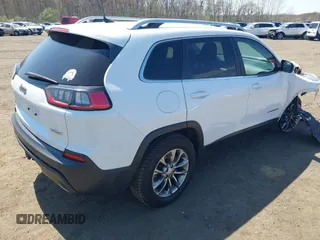 2019 Jeep Cherokee Latitude Plus with VIN 1C4PJMLXXKD107760, listed as a IAAI auction lot 42052926 with 82,649 mi miles and . Bid and sale history available at DreamBid. Image 4.