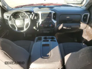 2021 Chevrolet Silverado 1500 LT with VIN 3GCUYDED5MG246654, listed as a Copart auction lot 43061635 with 34,916 mi miles and Salvage Title. Bid and sale history available at DreamBid. Image 8.