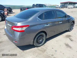 2015 Nissan Sentra S with VIN 3N1AB7AP0FY307561, listed as a IAAI auction lot 42090506 with 149,744 mi miles. Bid and sale history available at carsss.com. Image 4.