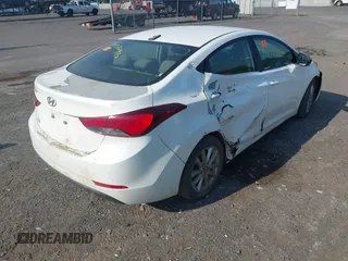 2016 Hyundai Elantra SE with VIN 5NPDH4AE3GH683949, listed as a IAAI auction lot 42577927 with Not provided miles and . Bid and sale history available at DreamBid. Image 4.