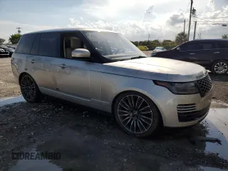 2020 Land Rover Range Rover with VIN SALGR2RK6LA567793, listed as a Copart auction lot 48127363 with 35,224 mi miles and . Bid and sale history available at DreamBid. Image 4.