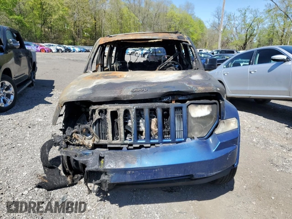 2010 Jeep Liberty Sport with VIN 1J4PN2GK1AW110261, listed as a Copart auction lot 54879855 with Not Provided miles and Salvage Title. Bid and sale history available at DreamBid. Image 5.
