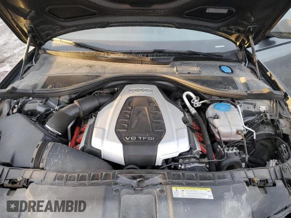 2017 Audi A6 Competition Prestige with VIN WAUF3AFC5HN035833, listed as a Copart auction lot 88530555 with 91,389 mi miles and Salvage Title. Bid and sale history available at carsss.com. Image 11.