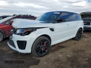2022 Land Rover Range Rover Sport SVR with VIN SALWZ2RE3NA228966, listed as a Copart auction lot 42613085 with 14,449 mi miles and Salvage Title. Bid and sale history available at DreamBid. Image 1.