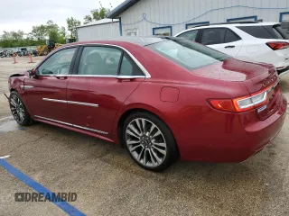2017 Lincoln Continental Reserve z VIN 1LN6L9NC7H5602929, wystawiony jako Copart lot #57678775 z przebiegiem 24 827 mil mil oraz Szkoda całkowita • Salvage title. Historia ofert i sprzedaży dostępna na DreamBid. Obrazek 2.