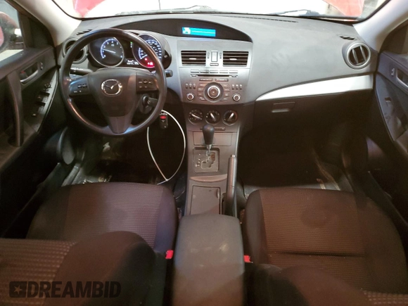2013 Mazda 3 GX with VIN JM1BL1KF5D1758830, listed as a Copart auction lot 81239764 with 169,212 mi miles and Salvage Title. Bid and sale history available at carsss.com. Image 8.