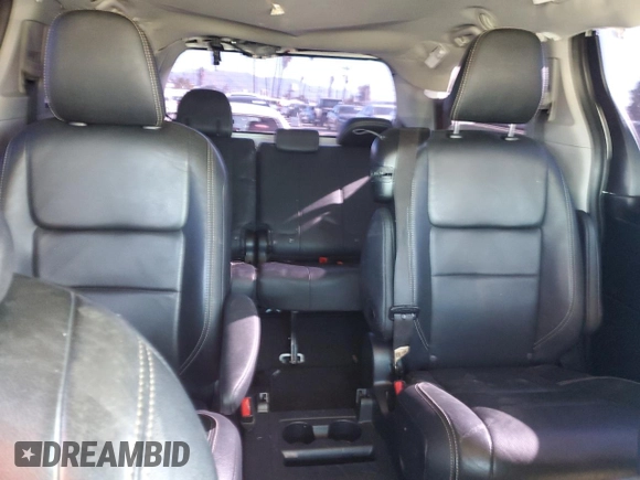 2020 Toyota Sienna SE with VIN 5TDXZ3DC9LS030514, listed as a Copart auction lot 87978135 with 40,316 mi miles and Salvage Title. Bid and sale history available at carsss.com. Image 10.