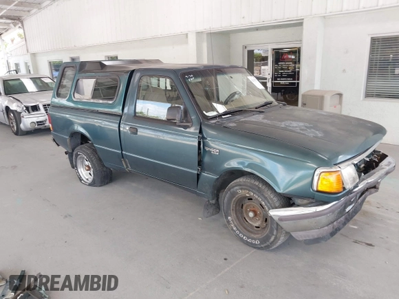 1997 Ford Ranger XLT with VIN 1FTCR10A6VUC10779, listed as a IAAI auction lot 42154779 with 155,914 mi miles and . Bid and sale history available at DreamBid. Image 1.