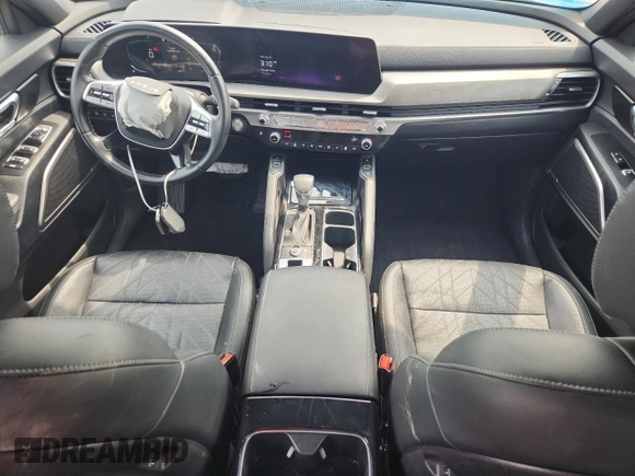 2023 Kia Telluride EX X-Line with VIN 5XYP3DGC6PG366739, listed as a Copart auction lot 58835135 with 33,314 mi miles and Salvage title. Bid and sale history available at DreamBid. Image 8.