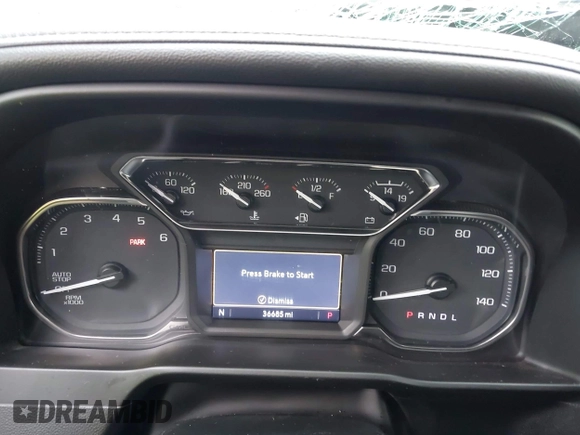 2021 GMC Sierra 1500 SLT z VIN 3GTU9DED4MG261384, wystawiony jako IAAI lot #42161232 z przebiegiem 36 685 mil mil oraz . Historia ofert i sprzedaży dostępna na DreamBid. Obrazek 7.