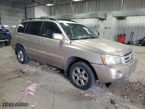 2007 Toyota Highlander w/3rd Row with VIN JTEEP21A170214148, listed as a Copart auction lot 54123505 with 0 mi miles and Clean Title. Bid and sale history available at carsss.com. Image 4.