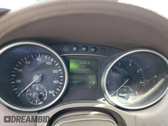 2008 Mercedes-Benz GL-Class 4.6L with VIN 4JGBF71E78A407986, listed as a Copart auction lot 58314324 with 170,835 mi miles and Clean Title. Bid and sale history available at carsss.com. Image 9.