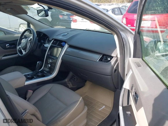 2013 Ford Edge SEL with VIN 2FMDK3J90DBC97040, listed as a IAAI auction lot 41936018 with NaN miles. Bid and sale history available at carsss.com. Image 5.