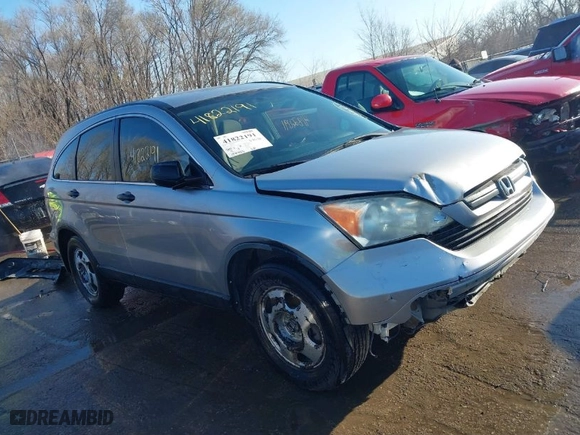 2007 Honda CR-V LX with VIN JHLRE48347C115713, listed as a IAAI auction lot 41822191 with 184,483 mi miles. Bid and sale history available at carsss.com. Image 1.