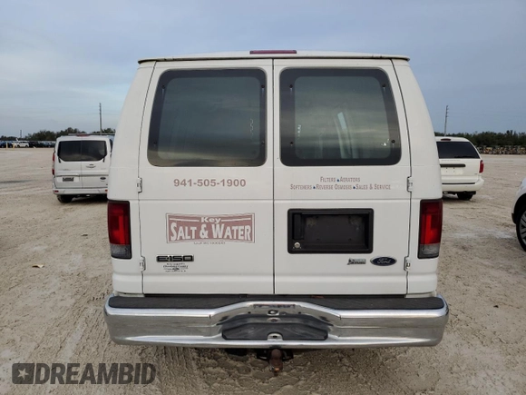 2009 Ford Econoline Cargo Commercial with VIN 1FTNE14W69DA79580, listed as a Copart auction lot 77773694 with Not Provided miles and Salvage Title. Bid and sale history available at DreamBid. Image 6.
