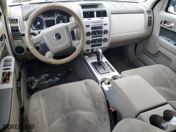 2009 Mercury Mariner with VIN 4M2CU91GX9KJ19400, listed as a Copart auction lot 85515934 with 0 mi miles and Salvage Title. Bid and sale history available at carsss.com. Image 8.