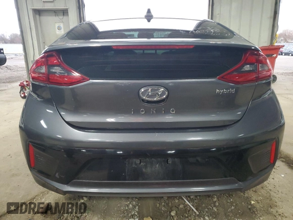 2017 Hyundai Ioniq Limited with VIN KMHC85LC7HU020819, listed as a Copart auction lot 53632155 with 72,404 mi miles and Clean Title. Bid and sale history available at DreamBid. Image 6.