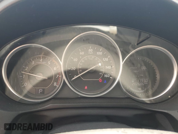 2015 Mazda 6 i Sport with VIN JM1GJ1U59F1219422, listed as a Copart auction lot 54201285 with 202,686 mi miles and Salvage Title. Bid and sale history available at DreamBid. Image 9.