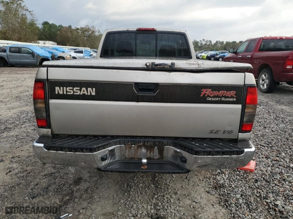 2000 Nissan Frontier 2WD XE with VIN 1N6ED26T5YC413840, listed as a Copart auction lot 81996434 with 189,884 mi miles and Salvage Title. Bid and sale history available at carsss.com. Image 6.