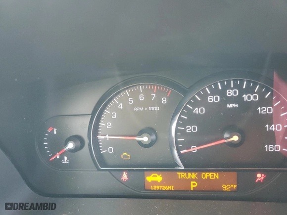 2006 Cadillac STS with VIN 1G6DC67A460103220, listed as a Copart auction lot 68736384 with 129,726 mi miles and Salvage Title. Bid and sale history available at carsss.com. Image 9.