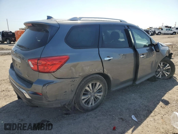 2019 Nissan Pathfinder SL z VIN 5N1DR2MN9KC584680, wystawiony jako Copart lot #52585785 z przebiegiem 108 244 mil mil oraz Szkoda całkowita • Salvage title. Historia ofert i sprzedaży dostępna na DreamBid. Obrazek 3.