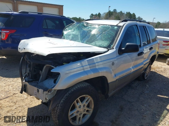 2004 Jeep Grand Cherokee Laredo with VIN 1J4GW48S94C395238, listed as a IAAI auction lot 41860025 with 1 mi miles. Bid and sale history available at carsss.com. Image 17.