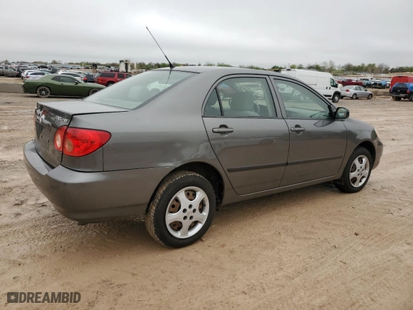 2007 Toyota Corolla CE with VIN 2T1BR32E47C753720, listed as a Copart auction lot 51965045 with 107,512 mi miles and Salvage Title. Bid and sale history available at carsss.com. Image 3.