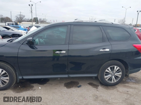 2020 Nissan Pathfinder S with VIN 5N1DR2AN5LC646694, listed as a IAAI auction lot 41472219 with 77,062 mi miles. Bid and sale history available at carsss.com. Image 15.